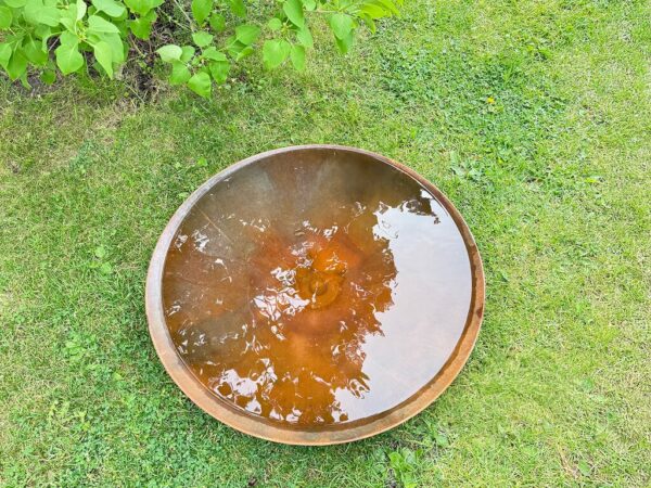 Large_corten vannspeil 90 Vannspeil corten 90cm