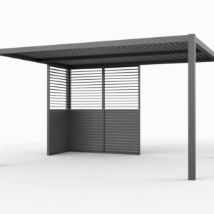 Pergola Lamellvegg | 90x218 | hvit