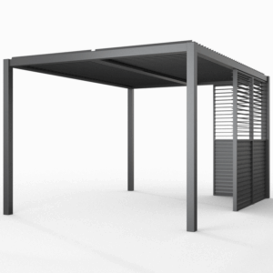 Pergola Lamellvegg | 90x218 | hvit