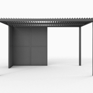 Pergola Lamellvegg | 90x218 | hvit