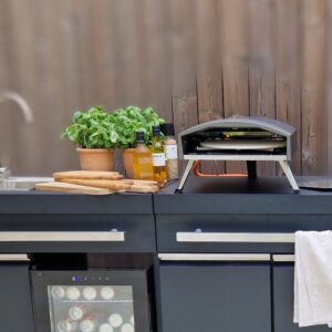 Pizzaovn gass Napoli 13" med roterende pizzastein