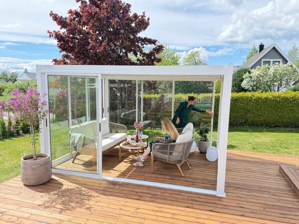 Pergola | Sørøya | 3x4m hvit