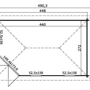 Anneks/Lysthus | Bodø | 12m²