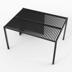 Pergola Lamellvegg | 90x218 | hvit