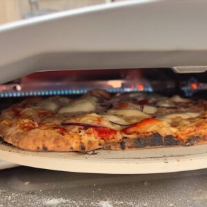 Pizzaovn gass Napoli 13" med roterende pizzastein