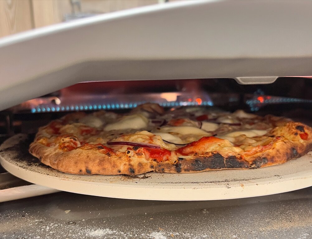 Pizzaovn gass Napoli 13" med roterende pizzastein - Bilde 6