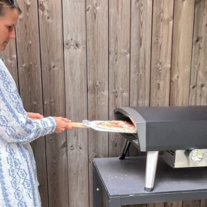 Pizzaovn gass Torino 16" med roterende pizzastein