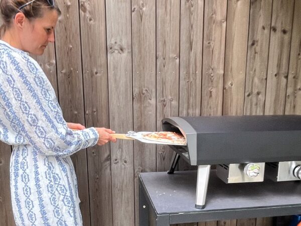 Pizzaovn gass Torino 16" med roterende pizzastein