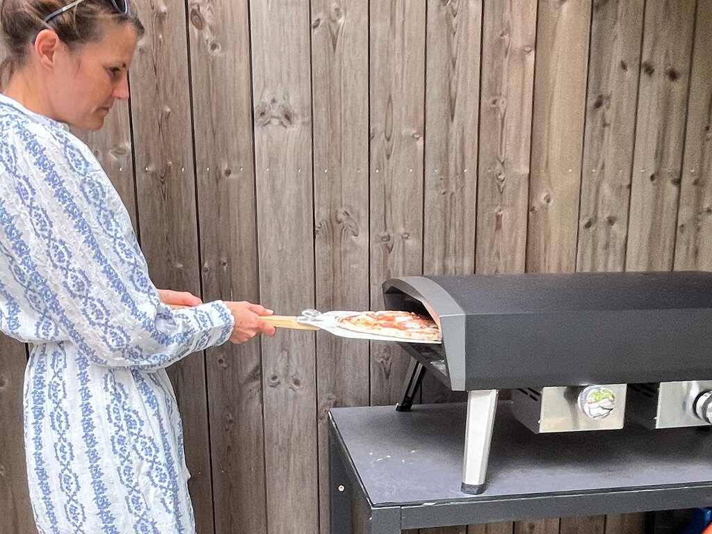 Pizzaovn gass Torino 16" med roterende pizzastein - Bilde 2