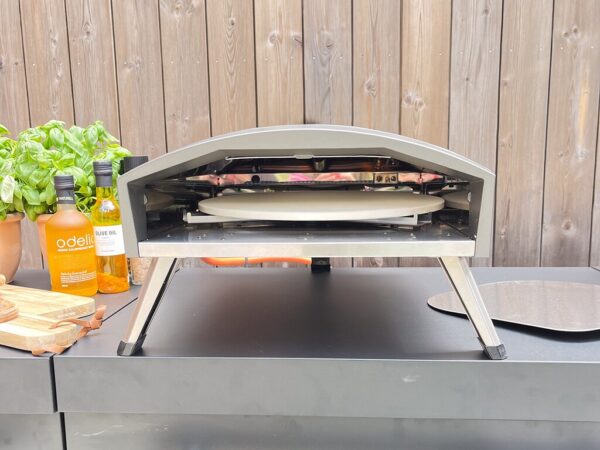 Pizzaovn gass Napoli 13" med roterende pizzastein