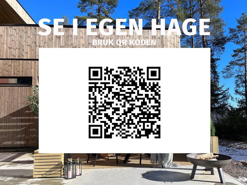 Pergola veggmontert høy | Sørøya | 3x4m sort - Bilde 9