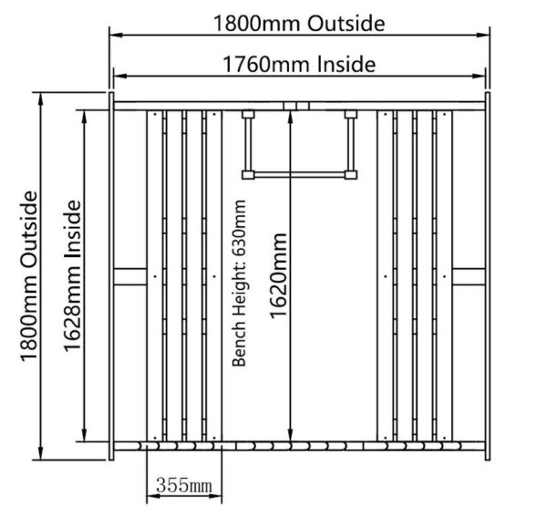 Sauna panorama | 6 personer