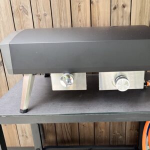 Pizzaovn gass Torino 16" med roterende pizzastein