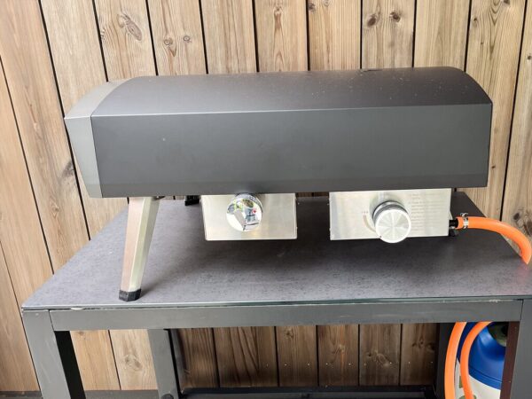 Pizzaovn gass Torino 16" med roterende pizzastein