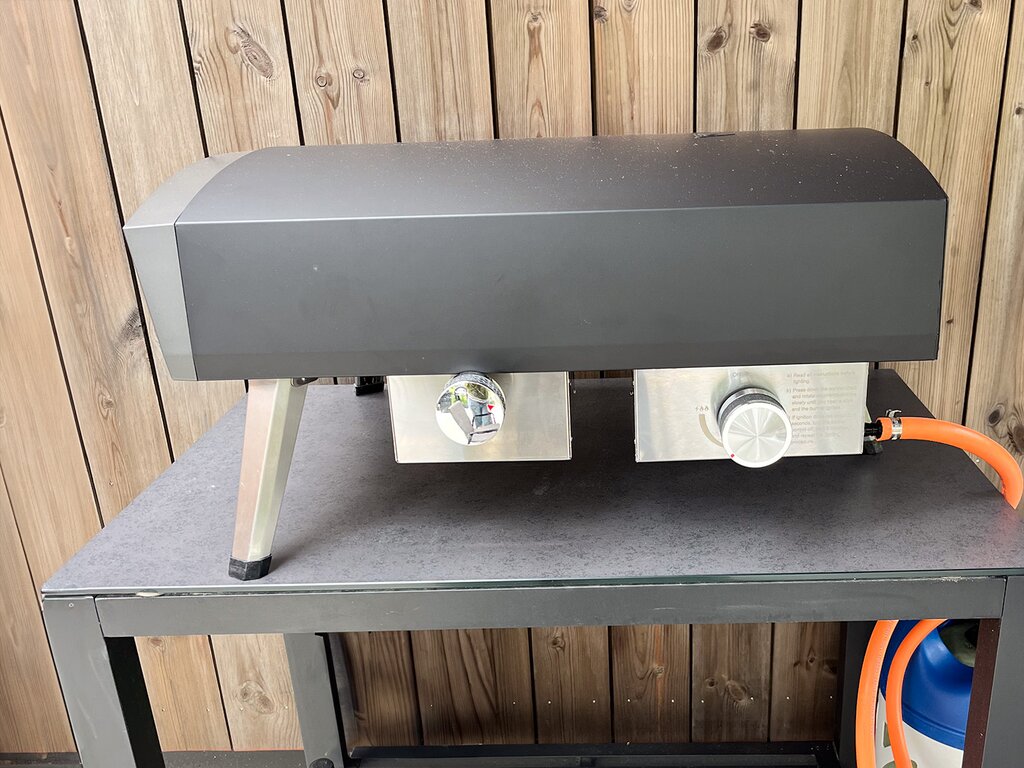 Pizzaovn gass Torino 16" med roterende pizzastein - Bilde 3