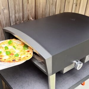 Pizzaovn gass Torino 16" med roterende pizzastein