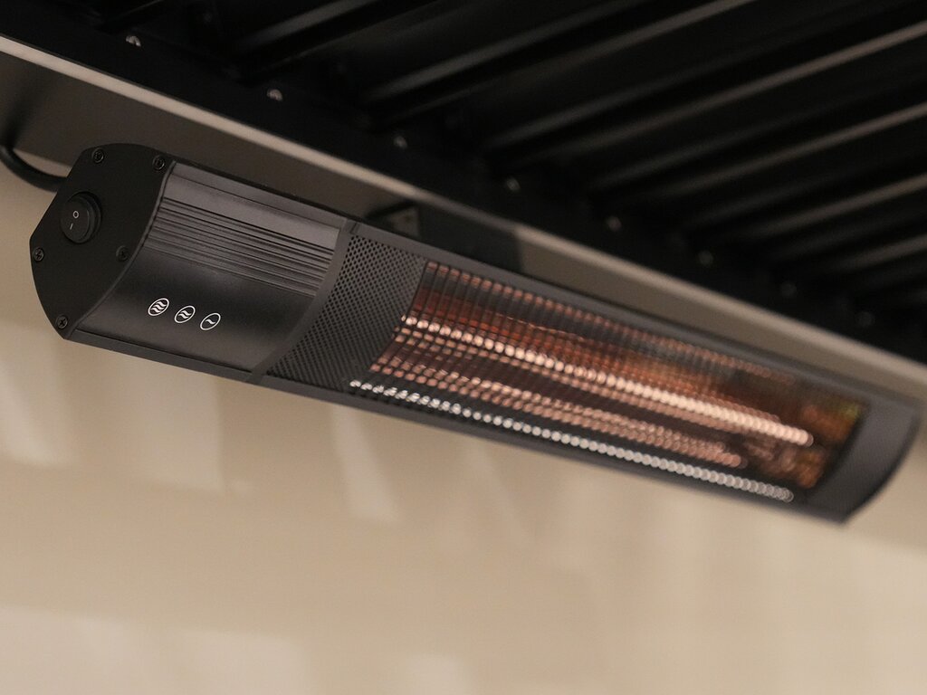 Veggmontert varmelampe 2500W - Bilde 1