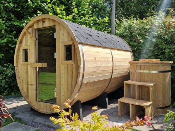 Sauna tønne | 8 personer