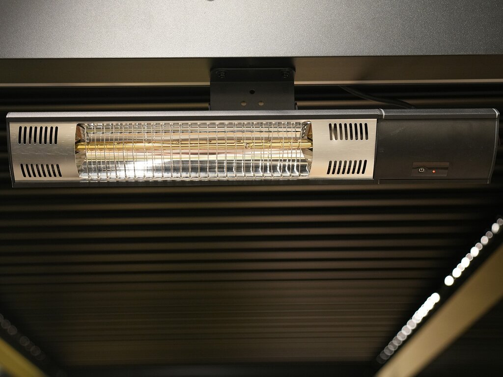 Veggmontert varmelampe 1500W - Bilde 4