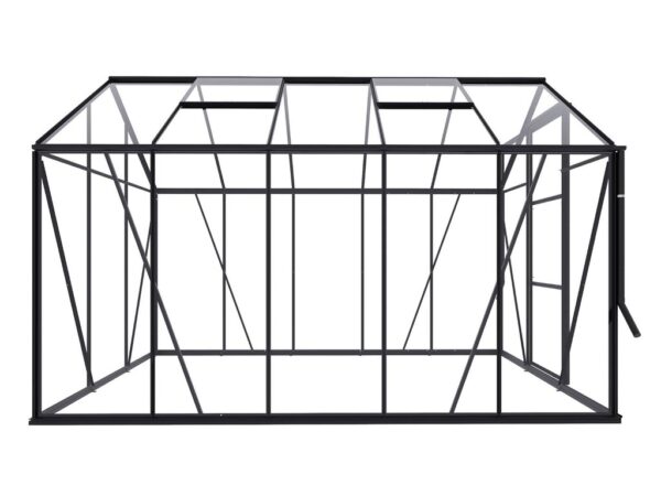 Large_08718215760559_C2N0 (Nettside) Drivhus Royal Well | Spire 6,0m² | Sort