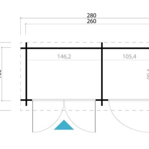 Bod | Trysil 1 | 2,5m²