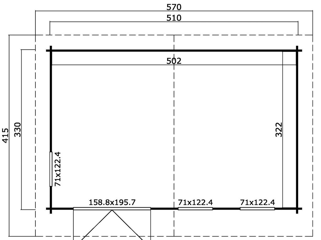 Anneks | Jessheim | 16,8m² - Bilde 3