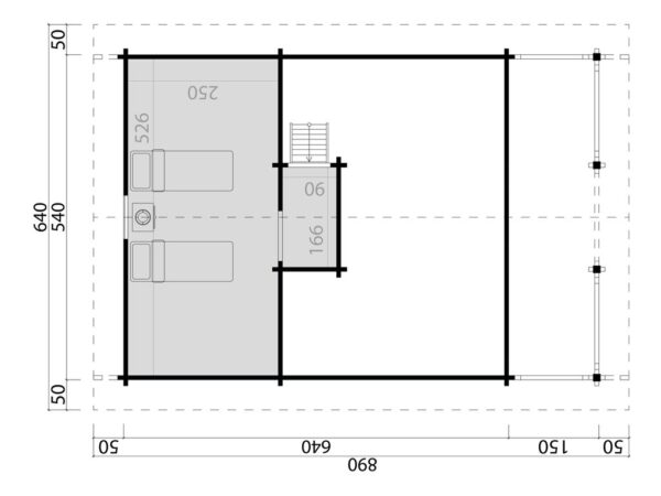 Hytte | Biri | 34,56m²