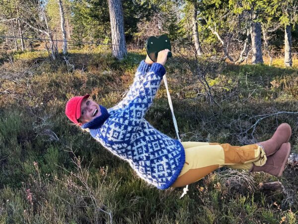 Large_Ellen på zip 4_3 Zipline 30m med huske