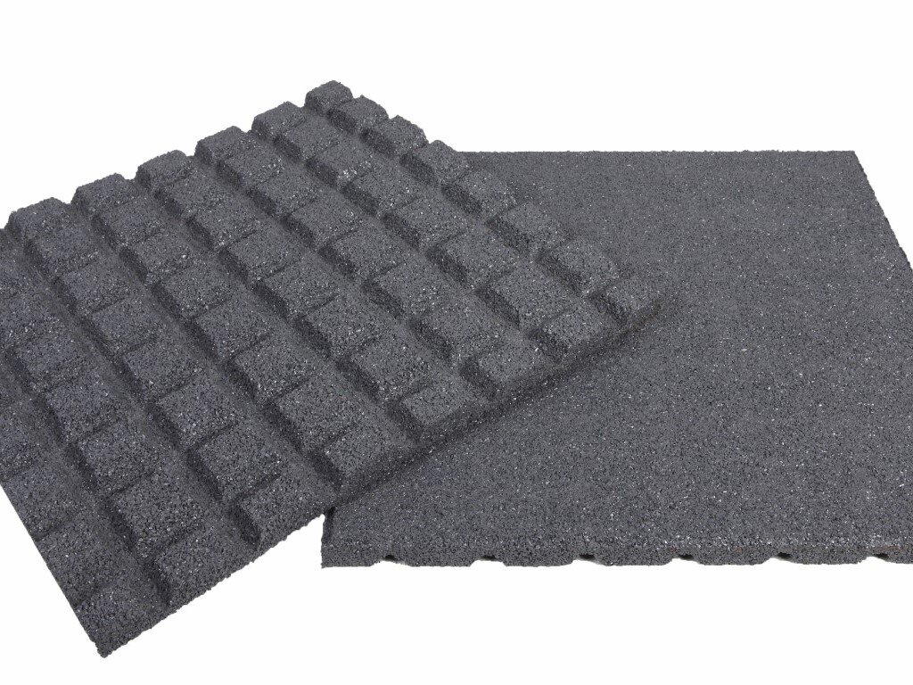 Gummihelle 50X50 | 30 stk | grå - Bilde 2