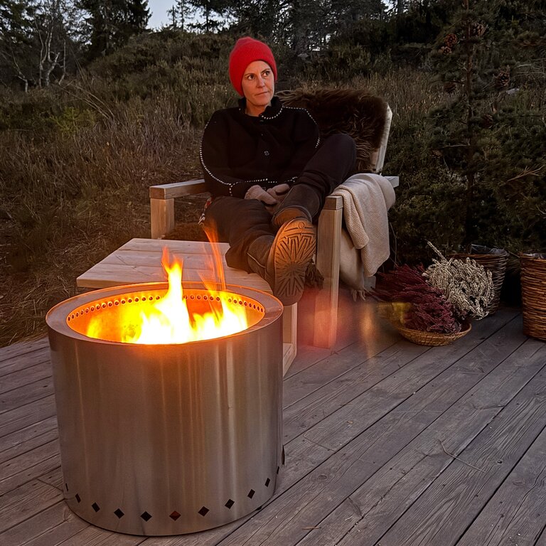 Smokeless bålpanne m/trekk stål - Bilde 9