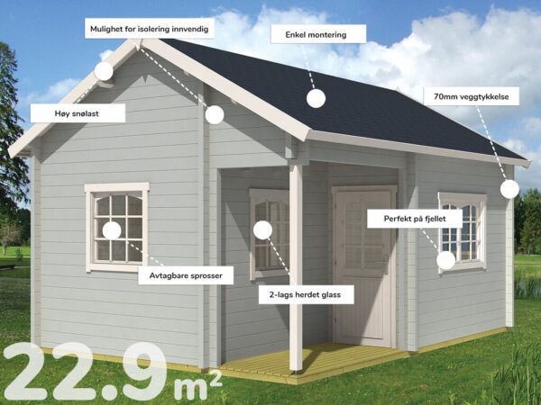 Anneks | Myra | 22,9m²