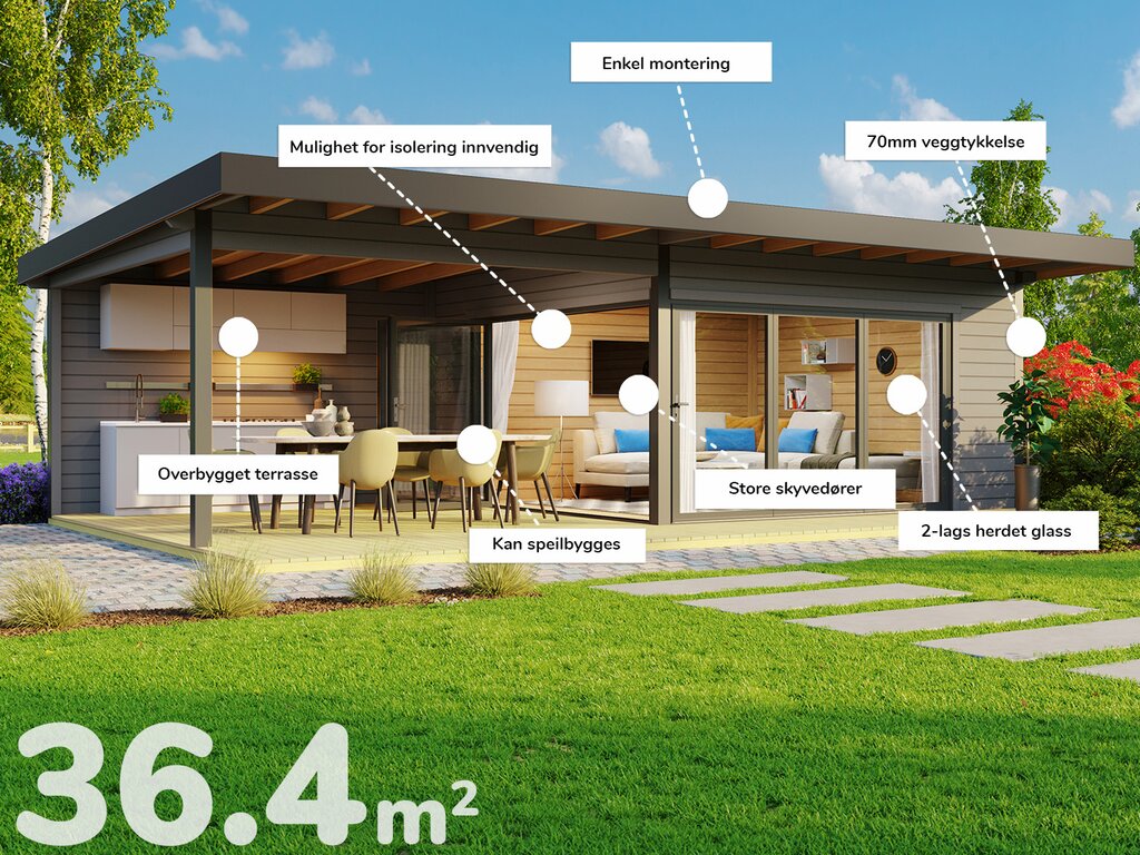 Hytte | Mysen 9 | 36,4m² - Bilde 2