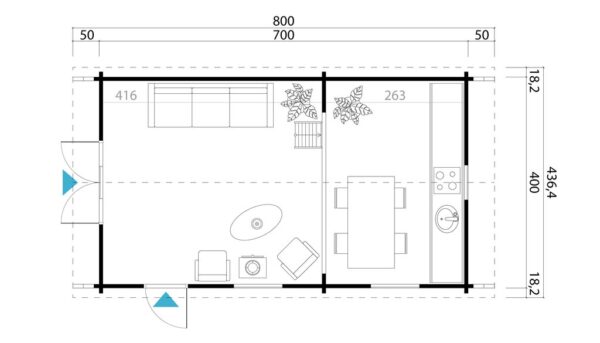 Hytte | Ringebu | 36,6m²