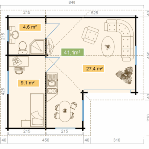 Hytte | Senja | 48m²