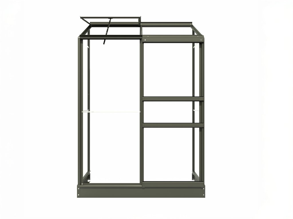 Drivhus Royal Well | Spirehuset 0,91m² | Grønngrå - Bilde 2