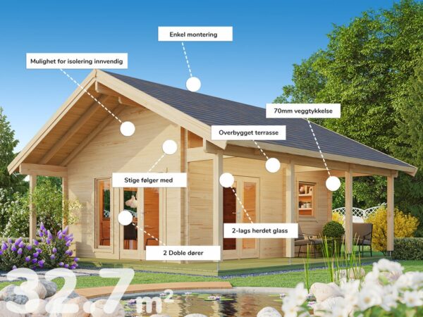 Hytte | Tjøme | 32,7m²