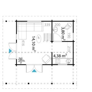 Hytte | Tjøme | 32,7m²