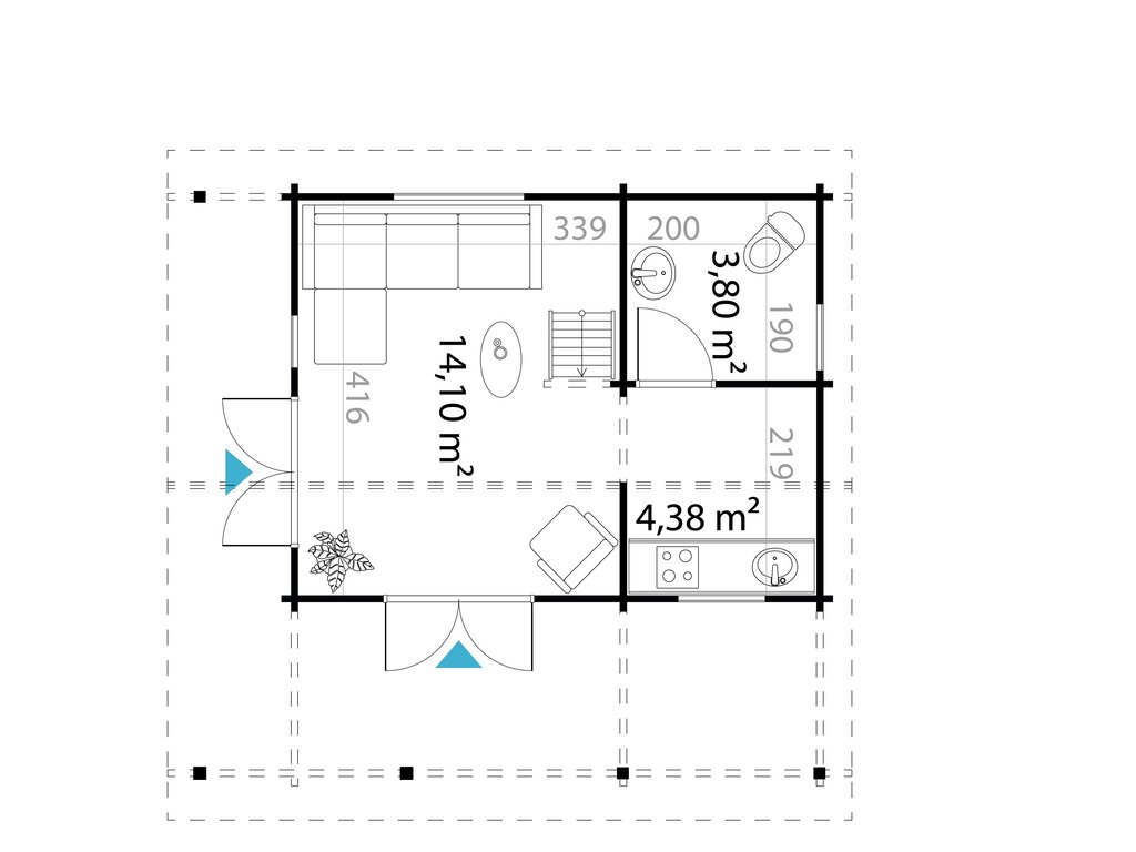 Hytte | Tjøme | 32,7m² - Bilde 4