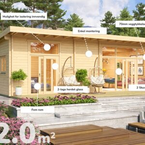 Hytte | Vanse  | 54m²