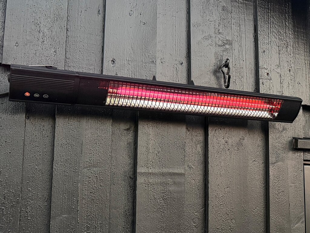 Veggmontert varmelampe 1500W - Bilde 2