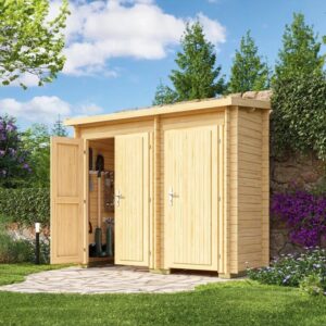 Ubehandlet bod med to rom.