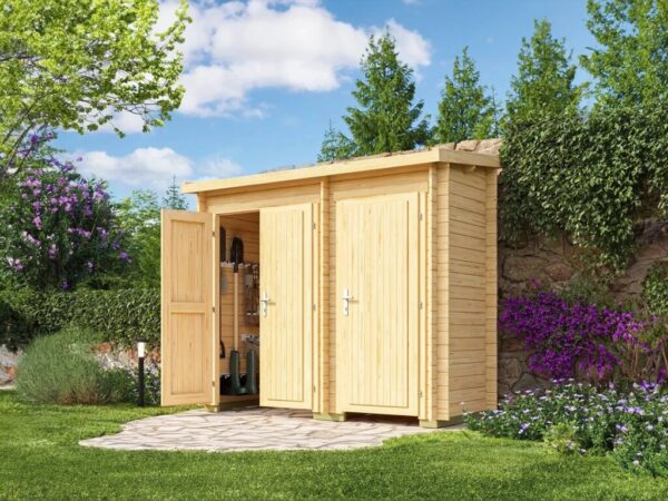 Ubehandlet bod med to rom.