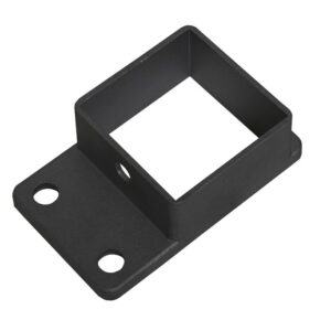 Large_brakett alu rekkverk sort