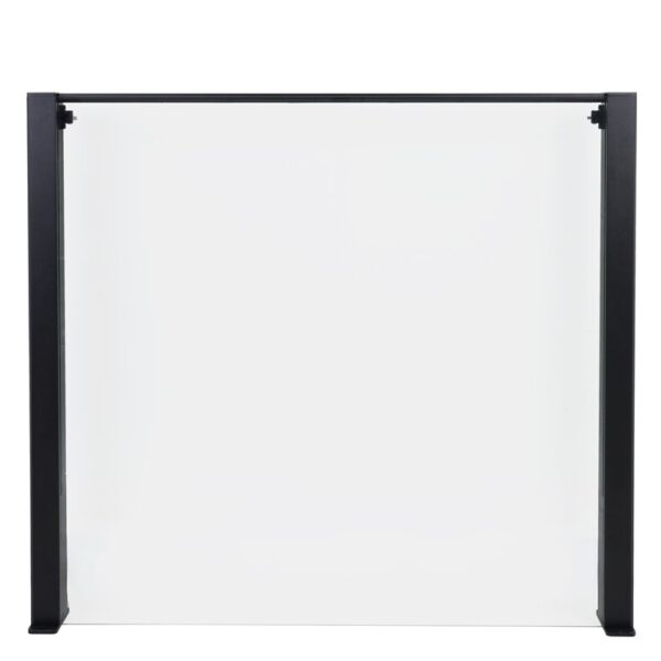 Glassgjerde hev/senk 123x110/180 cm