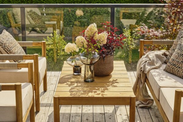 Sval loungebord teak