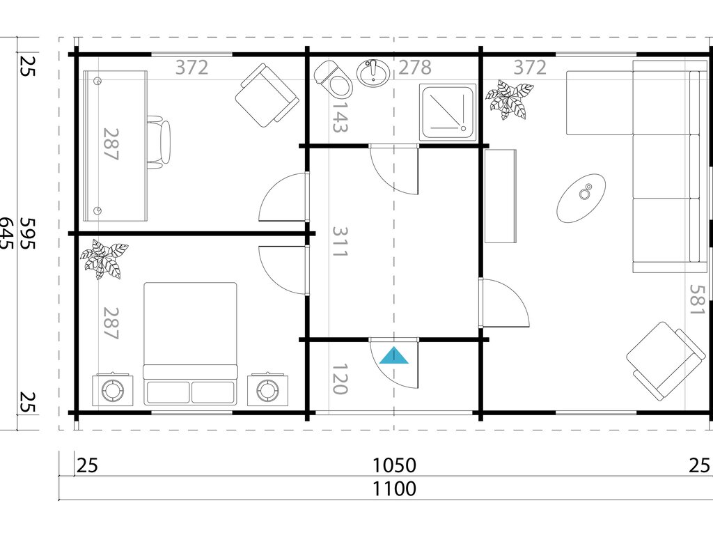 Hytte | Levanger| 60m² - Bilde 3