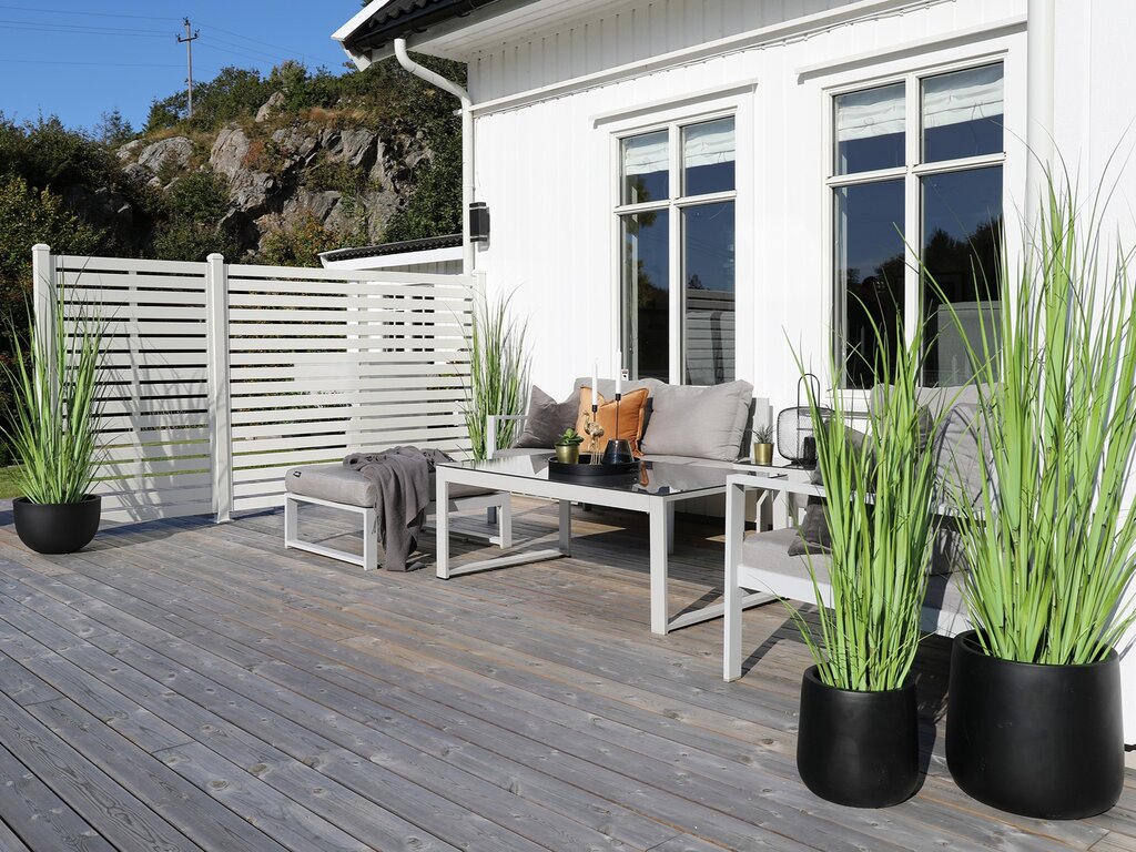 Levegg Aluminium 90x142,5 cm | Hvit - Bilde 2