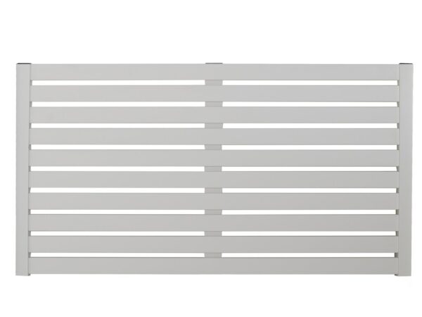 Levegg Aluminium 180x83 cm | Hvit