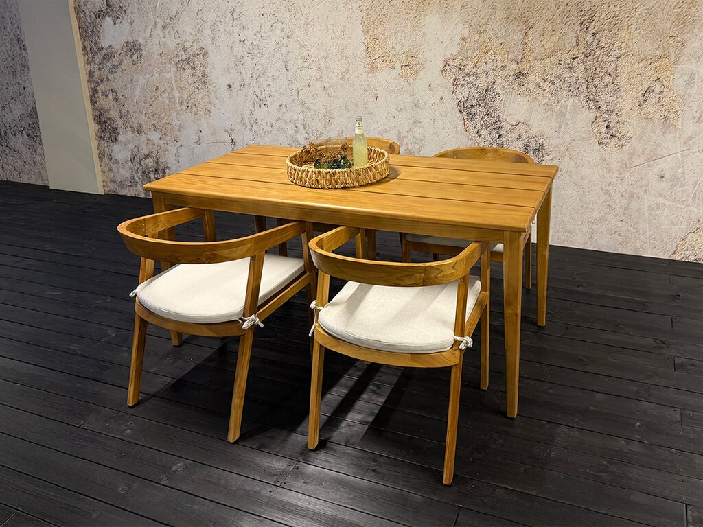 Lund spisestol teak - Bilde 3