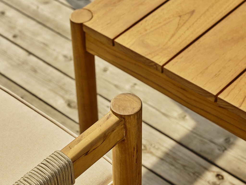 Sval loungebord teak - Bilde 6